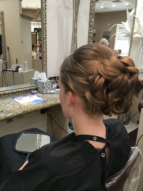 Hair -- up or down?