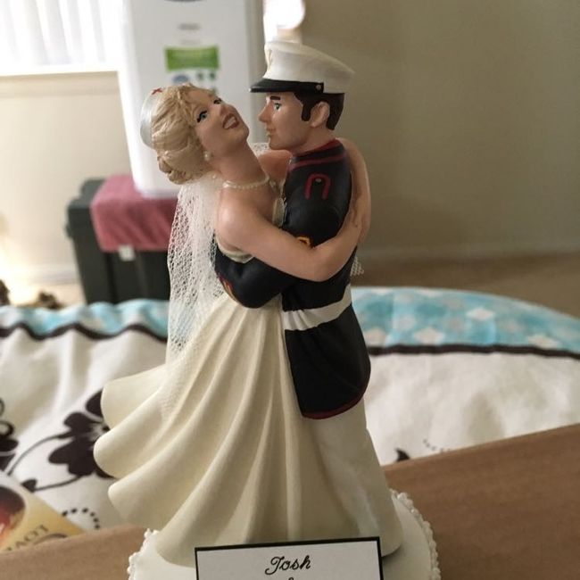What kind of cake topper did you go with?