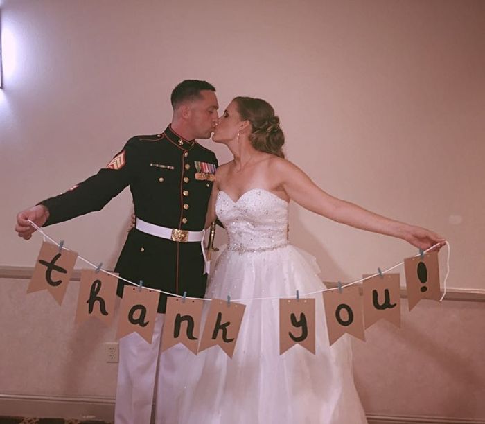 Thank you cards.......can they wait til we get our wedding pics back?