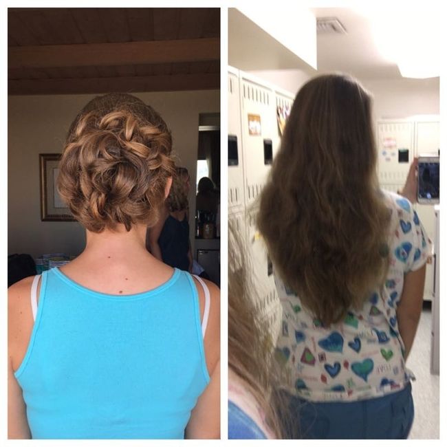 long wedding hair?