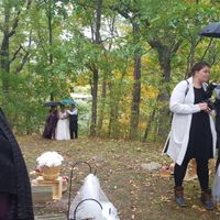 Here comes the bride!