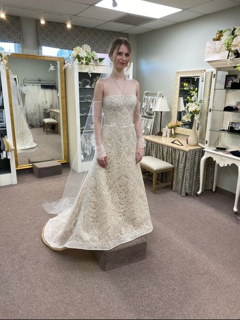 Vera Wang sample dress length ? 2