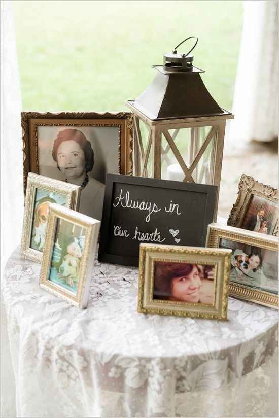 Kat wrote: This was the Memorial table at my dad's Celebration Of Life on  June 21, 2014.