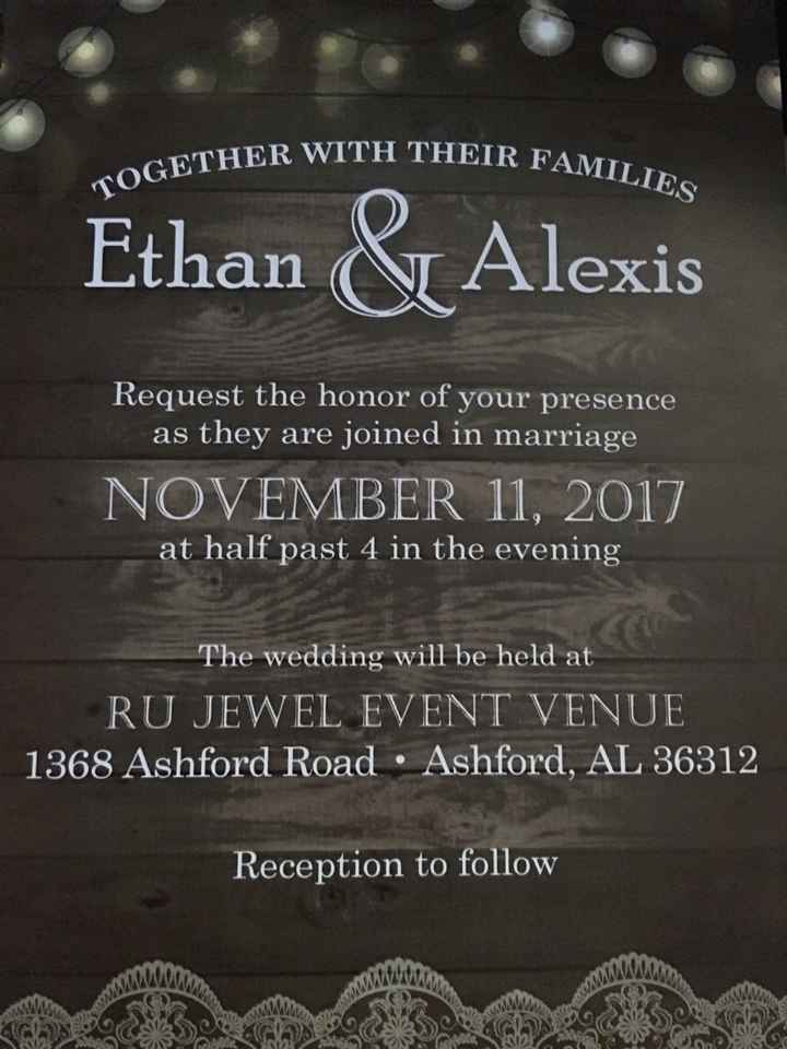 Where did you get your invites?