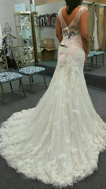 Let me see what you're wearing on your wedding day