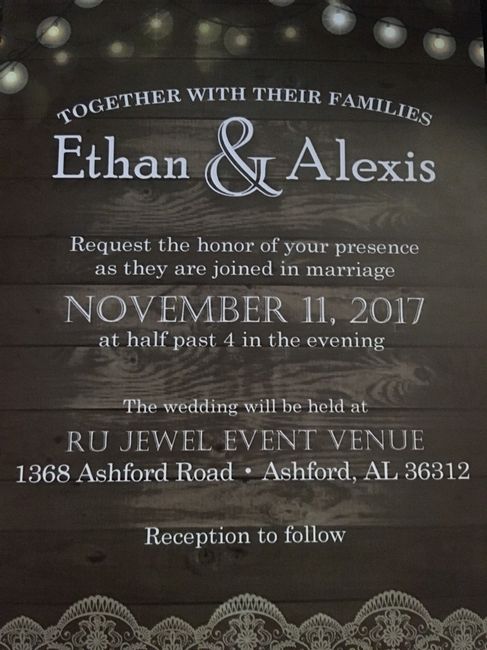 Where did you get your invites?