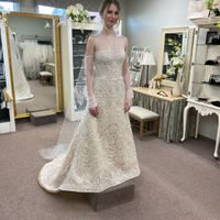 Vera Wang sample dress length ? - 1