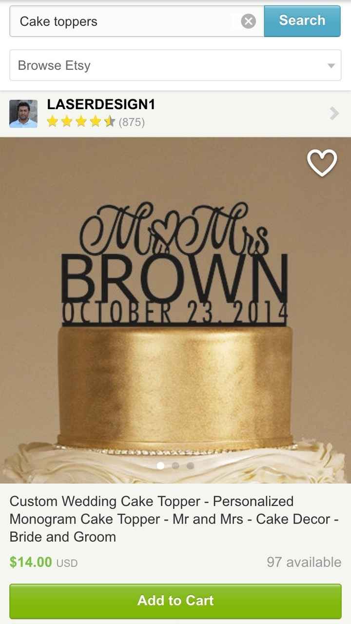 Where did you get your cake toppers?