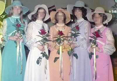 Tacky/Trashy Bridesmaid Dresses