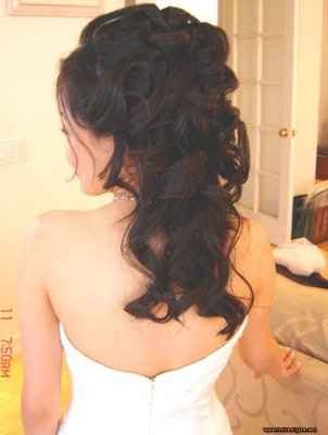 WEDDING HAIR? How are you doing your hair the day of?