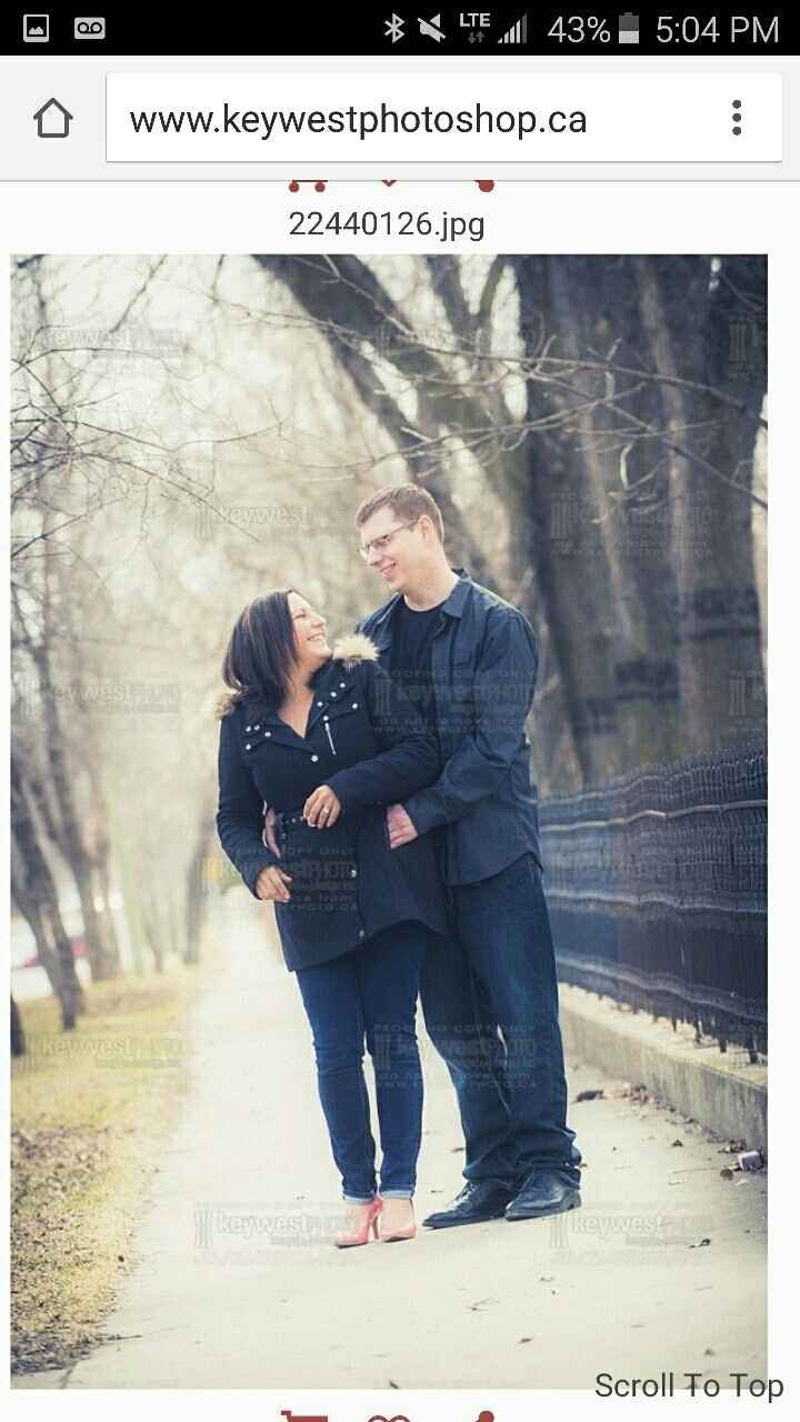 So I hate all my engagement photos...