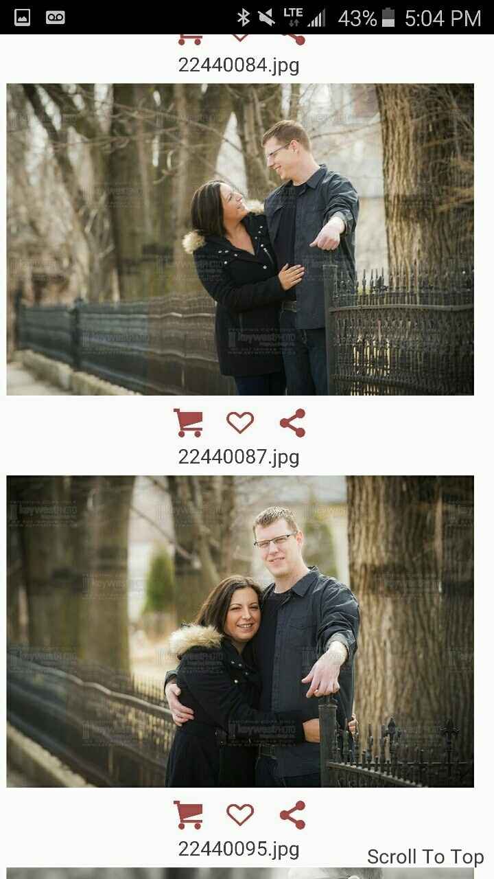 So I hate all my engagement photos...