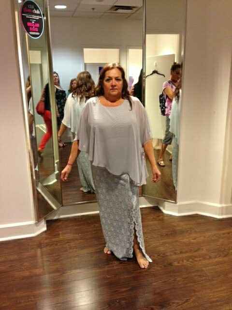 Shopping dress for mother of the bride