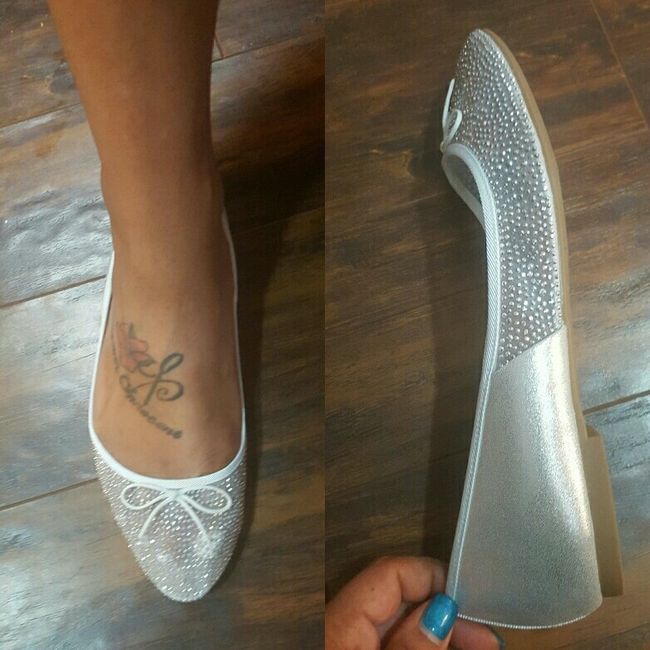 I bought my shoes today!