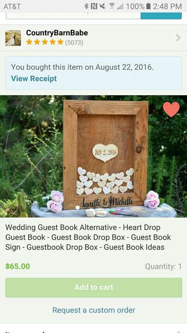 Drop Box Guest Book