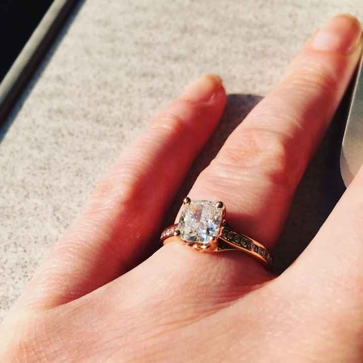 Let's see those beautiful rings lady's!