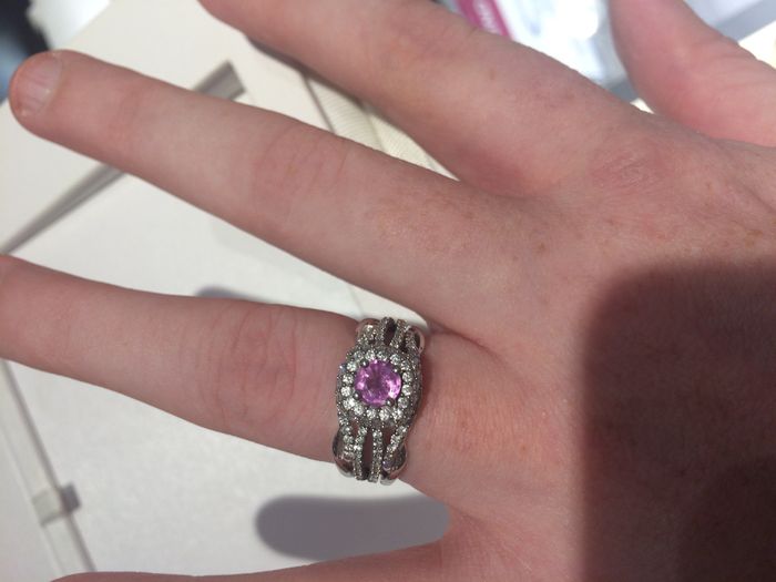 wedding band for more uniquely shaped ring