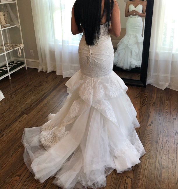Mermaid / Trumpet Dress Back