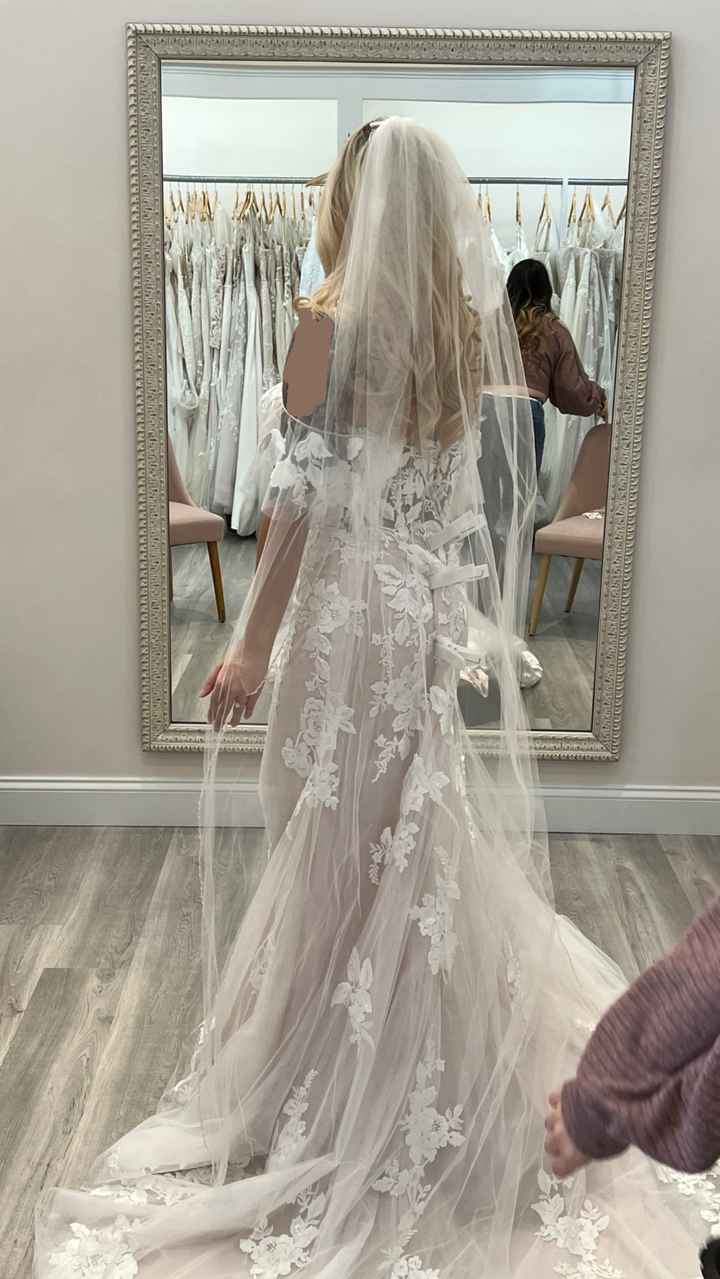 Cathedral veil or Finger tip veil? - 3