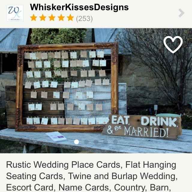 How to handle place/escort cards?