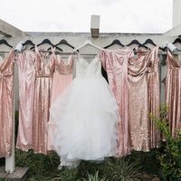Bridesmaid dresses - same color from different websites? - 1