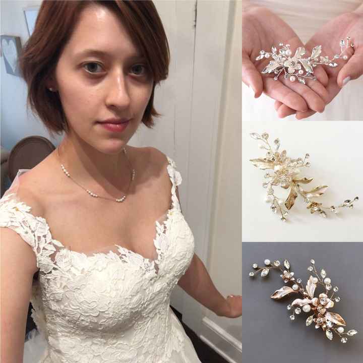 Which color hair piece?