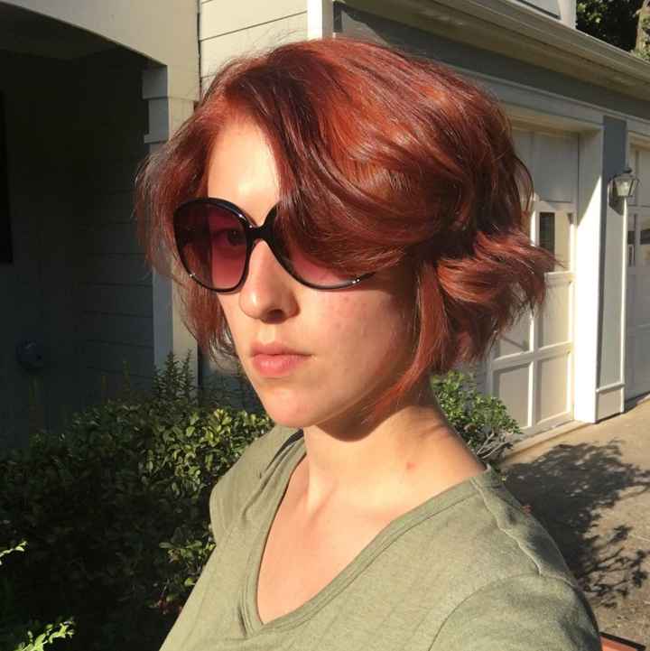 Which color hair piece?