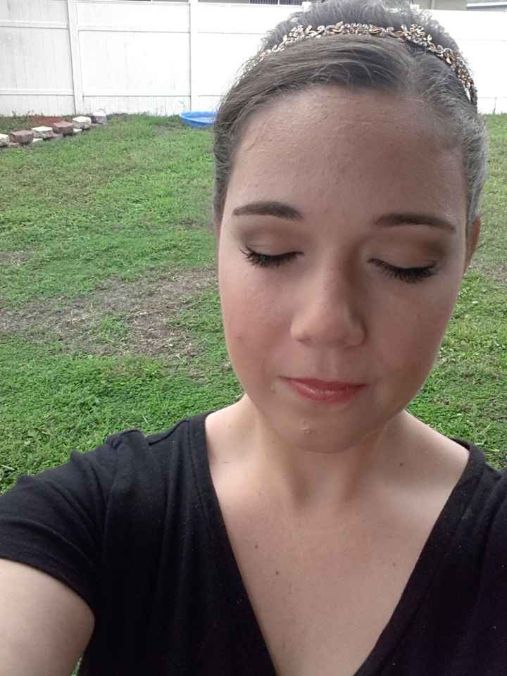 Hair and Make up Trial - Pics Included