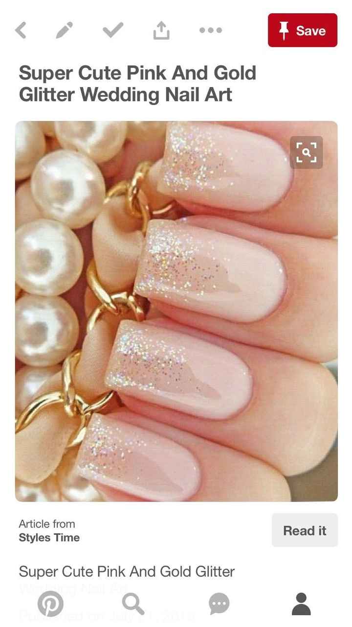 Show me your wedding nails