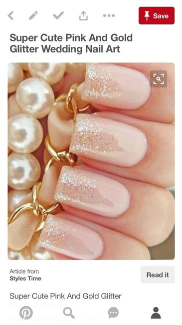 Show me your wedding nails