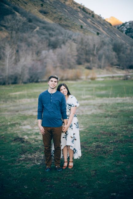 Engagement photo attire