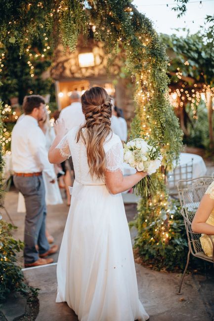 long wedding hair?