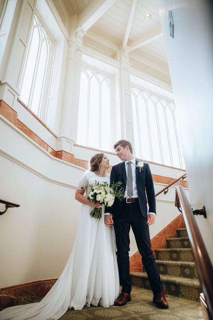 Let me see what you're wearing on your wedding day