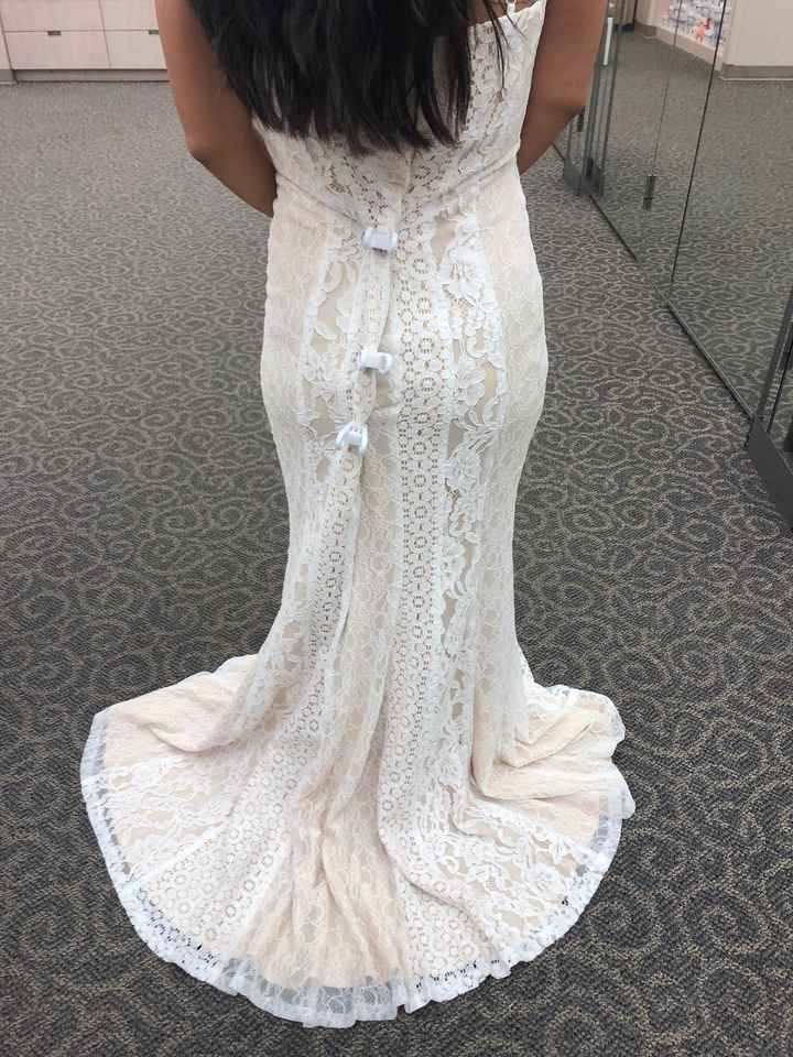 Wedding Dress Second Thoughts - 3