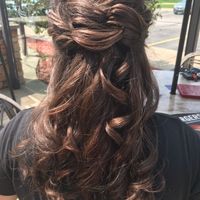 Wedding day hair - 1