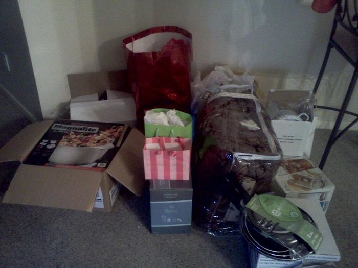 The gifts are arriving