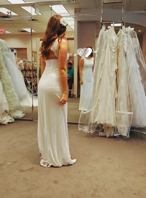 I SAID YES TO THE DRESS!! <3