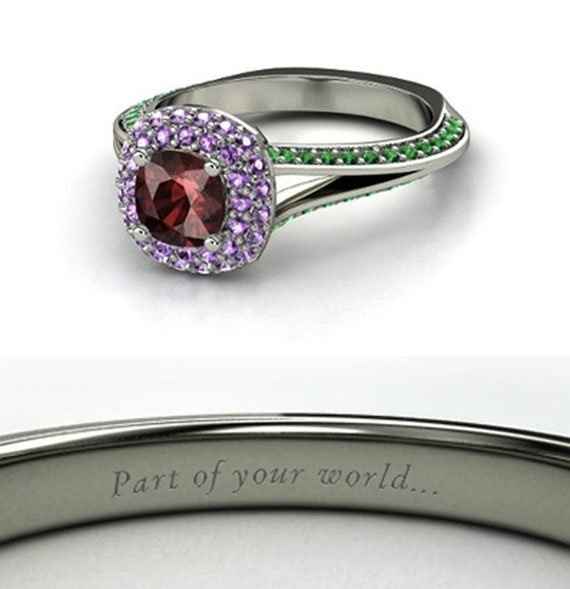 Disney Princess rings?!