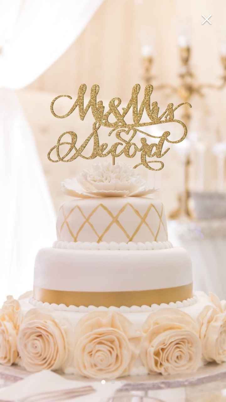 Cake topper