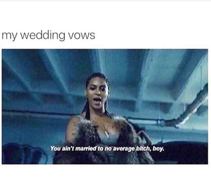 When your bridesmaids act a fool