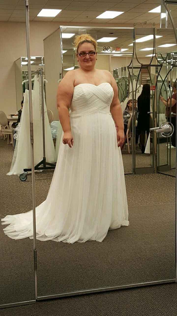 Let's show off our dresses.