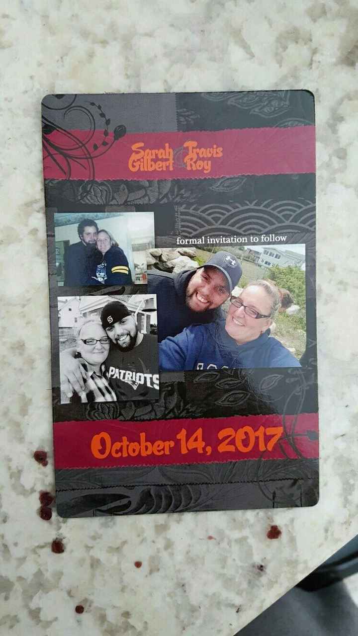 Let's see those Save the Dates and invites!