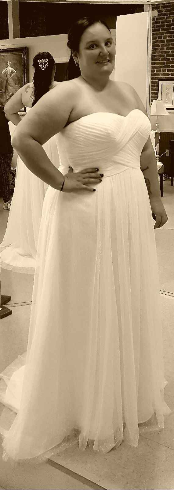 Second dress fitting