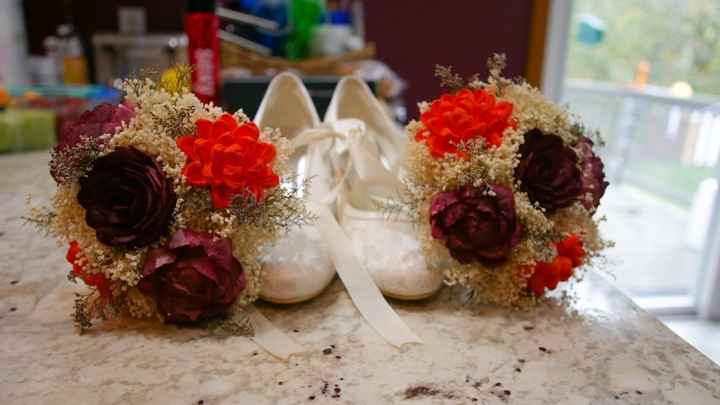  Sola wood flower bouquet - 1