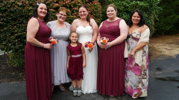  Show me your plus sized bridesmaid dresses! - 1