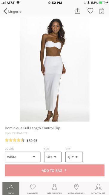 Backless shapewear or extra butt coverage - help! 2