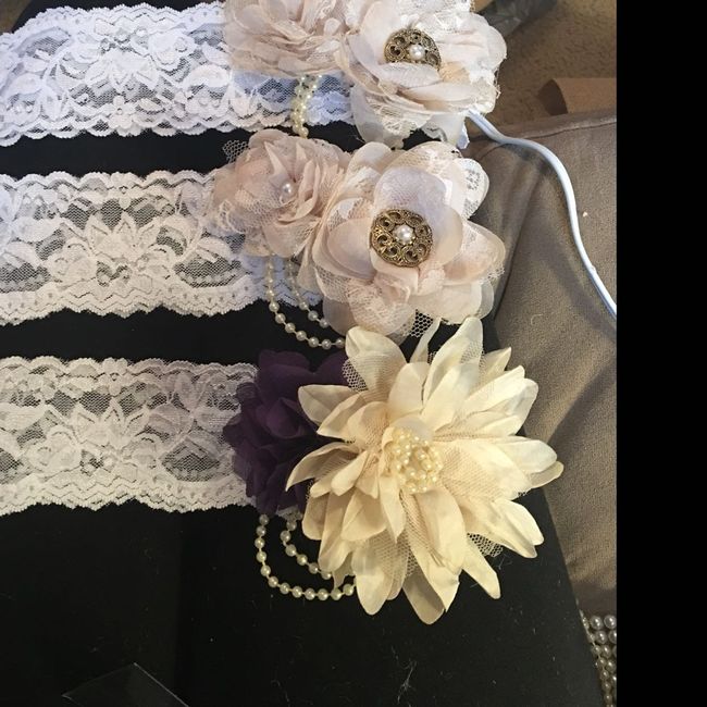 Dying your wedding veil 4