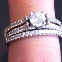 WEDDING BANDS HAVE ARRIVED!! Ladies let me see yours!!!!!!!! :))