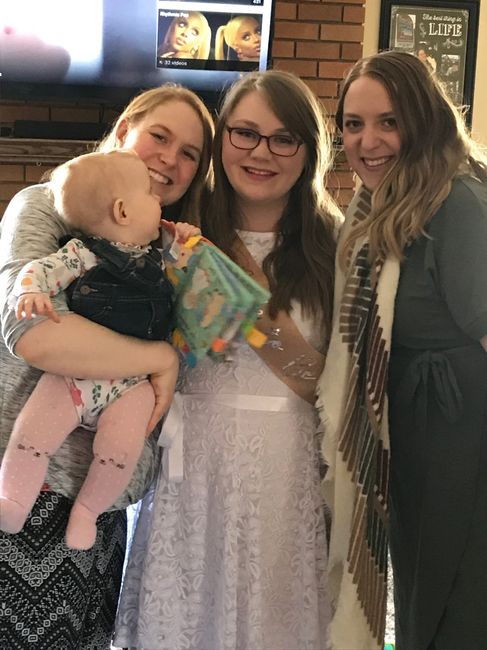 What did you wear to your bridal shower? - 1