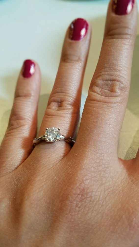 Let's see your engagement rings